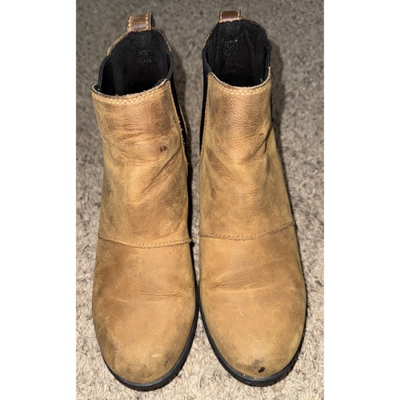 Sorel Womens Joan Of Arctic Wedge II Chelsea Boots‎ Elk (NL3493-286)  size 9 1/2 - Picture 1 of 10